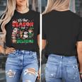 Christmas Sped Teacher Tis The Season For Inclusion Women Women's T-Shirt, funny design