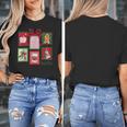 Christmas Teacher Stamps Women's T-Shirt, funny design Christmas Teacher Stamps Women's T-Shirt, funny design