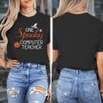 Computer Teacher Halloween Spooky Men Women Kids Women's T-Shirt, funny design Computer Teacher Halloween Spooky Men Women Kids Women's T-Shirt, funny design