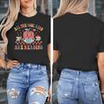 All The Cool Kids Are Reading Book Reading Teacher School Women's T-Shirt, funny design