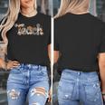 Cowhide Teacher Hat Cowboy Western Teacher Back To School Women's T-Shirt, funny design