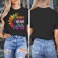 Cute I Became A Teacher Because Your Life Is Worth My Time Women's T-Shirt, funny design