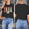 Cute Santas Favorite Para Christmas Paraprofessional Teacher Women's T-Shirt, funny design