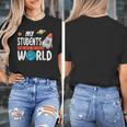 Cute Teacher My Students Are Out Of This World Space Men Women Kids Women's T-Shirt, funny design