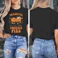 Cute Thanksgiving Teacher Thankful For My Sweetie Pies Mom Women's T-Shirt, Couple Gifts, funny design