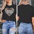 Drama Teacher Heart Pumpkin Ghost Halloween Kids Women's T-Shirt, funny design