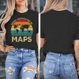 Easily Distracted By Maps Geography Teacher Women's T-Shirt, funny design Easily Distracted By Maps Geography Teacher Women's T-Shirt, funny design