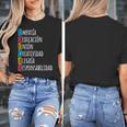 Educar Bilingual Spanish Teacher Women's T-Shirt, funny design Educar Bilingual Spanish Teacher Women's T-Shirt, funny design