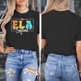 ELA Squad Teacher Back To School English Language Arts Women's T-Shirt, English Teacher Gifts, funny design ELA Squad Teacher Back To School English Language Arts Women's T-Shirt, English Teacher Gifts, funny design
