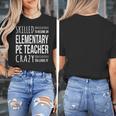 Elementary PE Teacher Tshirt Appreciation Women's T-Shirt, Pe Teacher Gifts, funny design Elementary PE Teacher Tshirt Appreciation Women's T-Shirt, Pe Teacher Gifts, funny design