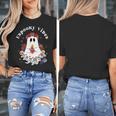 Espooky Vibes Maestra Halloween Spanish Mexican Teacher Women's T-Shirt, funny design Espooky Vibes Maestra Halloween Spanish Mexican Teacher Women's T-Shirt, funny design