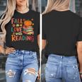 Fall In Love With Reading Autumn Thanksgiving Shirt Teacher Women's T-Shirt, funny design Fall In Love With Reading Autumn Thanksgiving Shirt Teacher Women's T-Shirt, funny design