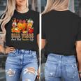 Fall Vibes Costume Teacher Thanksgiving Leopard Gnome Women's T-Shirt, funny design Fall Vibes Costume Teacher Thanksgiving Leopard Gnome Women's T-Shirt, funny design