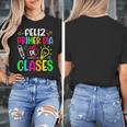 Feliz Primer Dia De Clases Kids Girl Teacher Spanish School Women's T-Shirt, funny design Feliz Primer Dia De Clases Kids Girl Teacher Spanish School Women's T-Shirt, funny design