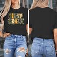 First 1St Grade Camo Camouflage Boy Teacher Back To School Women's T-Shirt, First Grade Teacher Gifts, funny design