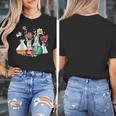 Floral Beakers Chemistry Lab Teacher Women's T-Shirt, funny design Floral Beakers Chemistry Lab Teacher Women's T-Shirt, funny design