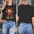 Fun Teacher Happy Fri Yay French Fries Friday Lovers Women's T-Shirt, funny design