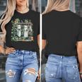 Ghost Plant Library Halloween Reading Books Teacher Vintage Women's T-Shirt, funny design Ghost Plant Library Halloween Reading Books Teacher Vintage Women's T-Shirt, funny design
