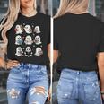 Ghosts With Books Library Halloween Men Women Kids Teacher Women's T-Shirt, funny design Ghosts With Books Library Halloween Men Women Kids Teacher Women's T-Shirt, funny design