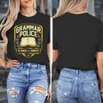 Grammar Police To Serve And Correct English Teacher Women's T-Shirt, English Teacher Gifts, funny design