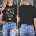Growth Mindset Positive Back To School Teacher Student Women's T-Shirt, funny design