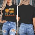 Halloween You Can't Scare Toddler Teacher For Men Women Women's T-Shirt, funny design