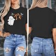 Halloween Music Note Ghost Teacher Fall Musical Instrument Women's T-Shirt, funny design Halloween Music Note Ghost Teacher Fall Musical Instrument Women's T-Shirt, funny design