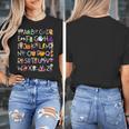 Halloween Nursery Teacher Shirt Halloween Alphabet Women's T-Shirt, funny design