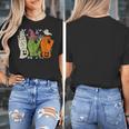 Halloween SPED Teacher Boo In ASL Boo Hands Sign Language Women's T-Shirt, funny design