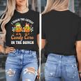 Halloween Teacher Cutest Candy Corn Groovy Spooky Teachers Women's T-Shirt, Groovy Teacher Gifts, funny design