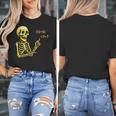 Halloween Teacher Six Seven 6 7 Skeleton Spooky Costume Women's T-Shirt, funny design Halloween Teacher Six Seven 6 7 Skeleton Spooky Costume Women's T-Shirt, funny design