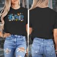 Hanukkah Leopard Plaid Teacher Chanukah Jewish Women Men Women's T-Shirt, funny design