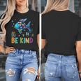 Happy First Day Of School Fish Rainbows Teacher Be Kind Women's T-Shirt, funny design Happy First Day Of School Fish Rainbows Teacher Be Kind Women's T-Shirt, funny design