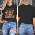 Haunted By Math 67 Meme Math Teacher Square Root 4489 Women's T-Shirt, funny design