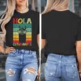 Hola Estudiantes Spanish Teacher Back To School 2025 Women's T-Shirt, funny design Hola Estudiantes Spanish Teacher Back To School 2025 Women's T-Shirt, funny design