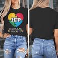 IEP I Encourage Progress Special Education School Teacher Women's T-Shirt, funny design