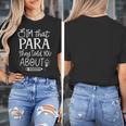 I'm That Paraprofessional They Told You About Retro Teacher Women's T-Shirt, funny design I'm That Paraprofessional They Told You About Retro Teacher Women's T-Shirt, funny design