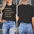 Inclusive Teacher Diversity Inclusion Empathy Teacher Team Women's T-Shirt, funny design Inclusive Teacher Diversity Inclusion Empathy Teacher Team Women's T-Shirt, funny design