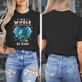 Be Kind Dolphin Autism Awareness Back To School Teacher Men Women Kids Women's T-Shirt, funny design