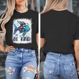 Be Kind Rainbow Fish Teacher Life Back To School Teaching Men Women Women's T-Shirt, funny design