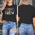 Kinder Crew Kindergarten Teacher 1st Day Of School Women's T-Shirt, funny design Kinder Crew Kindergarten Teacher 1st Day Of School Women's T-Shirt, funny design