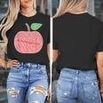 Kindergarten Apple Word Art For Teachers & Students Women's T-Shirt, funny design Kindergarten Apple Word Art For Teachers & Students Women's T-Shirt, funny design