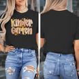 Kindergarten Teacher Fall Pumpkin Autumn Cute Women's T-Shirt, funny design Kindergarten Teacher Fall Pumpkin Autumn Cute Women's T-Shirt, funny design