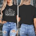 Learn Grow Bloom Wildflowers Appreciation Montessori Teacher Women's T-Shirt, funny design Learn Grow Bloom Wildflowers Appreciation Montessori Teacher Women's T-Shirt, funny design