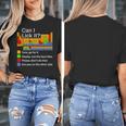 Can I Lick It Periodic Table Chemistry Teachers Women's T-Shirt, funny design