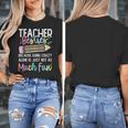 Matching Teachers Last Day Of School Teacher Besties Women's T-Shirt, funny design