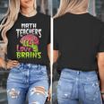 Math Teachers Love Brains Zombie Teacher School Halloween Women's T-Shirt, funny design Math Teachers Love Brains Zombie Teacher School Halloween Women's T-Shirt, funny design