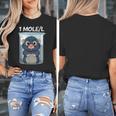 Mole Chemistry Chemist Student Science Teacher Women's T-Shirt, Science Teacher Gifts, funny design