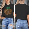 Music Notes Pumpkin Music Teacher Halloween Women's T-Shirt, funny design