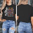 Music Teacher Kid National Hispanic Heritage Month Women's T-Shirt, funny design Music Teacher Kid National Hispanic Heritage Month Women's T-Shirt, funny design